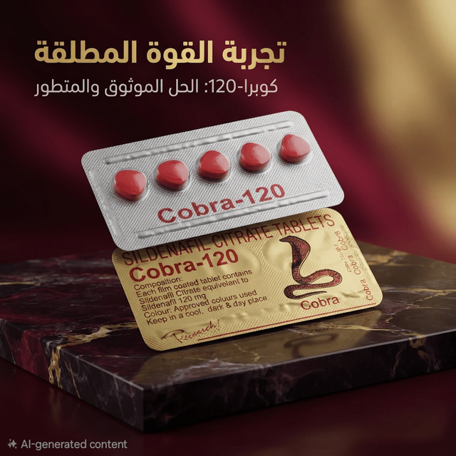 Cobra-120 Sildenafil Citrate Tablets - New Dream
