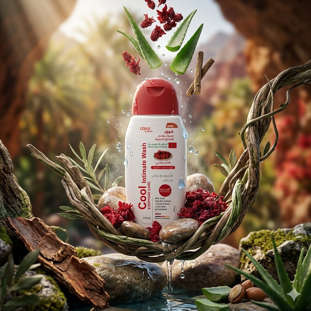 Covix Care Cool Intimate Wash Everyday Care Moroccan Formula Aker Fassi - New Dream