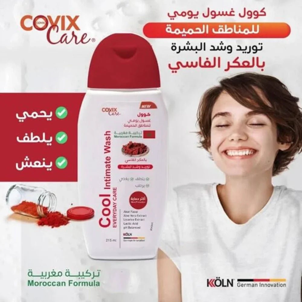 Covix Care Cool Intimate Wash Everyday Care Moroccan Formula Aker Fassi - New Dream