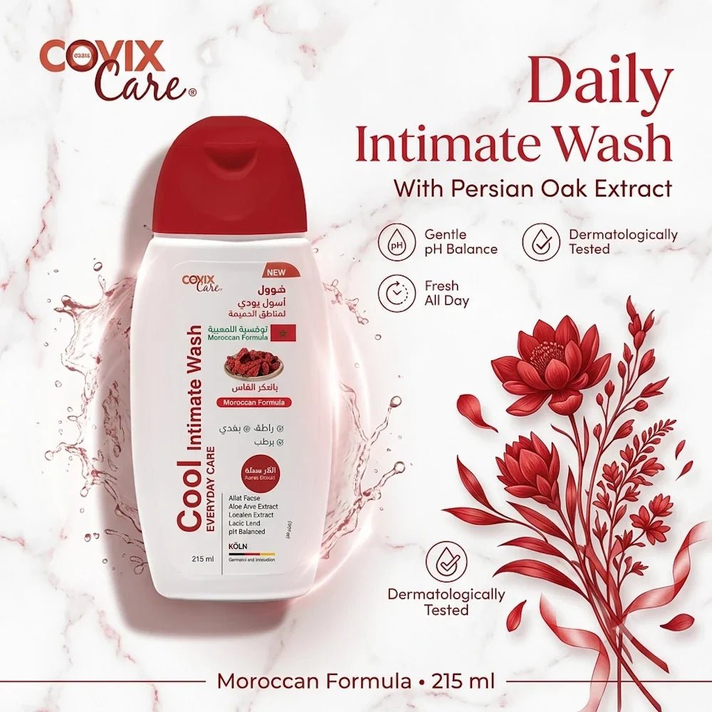 Covix Care Cool Intimate Wash Everyday Care Moroccan Formula Aker Fassi - New Dream