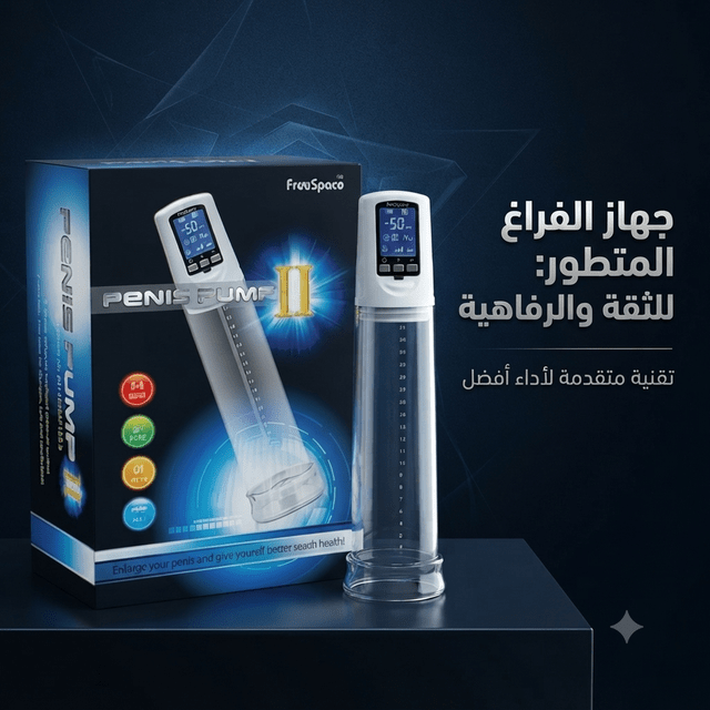 FreeSpace Digital Penis Pump II – Precision Vacuum Device - New Dream