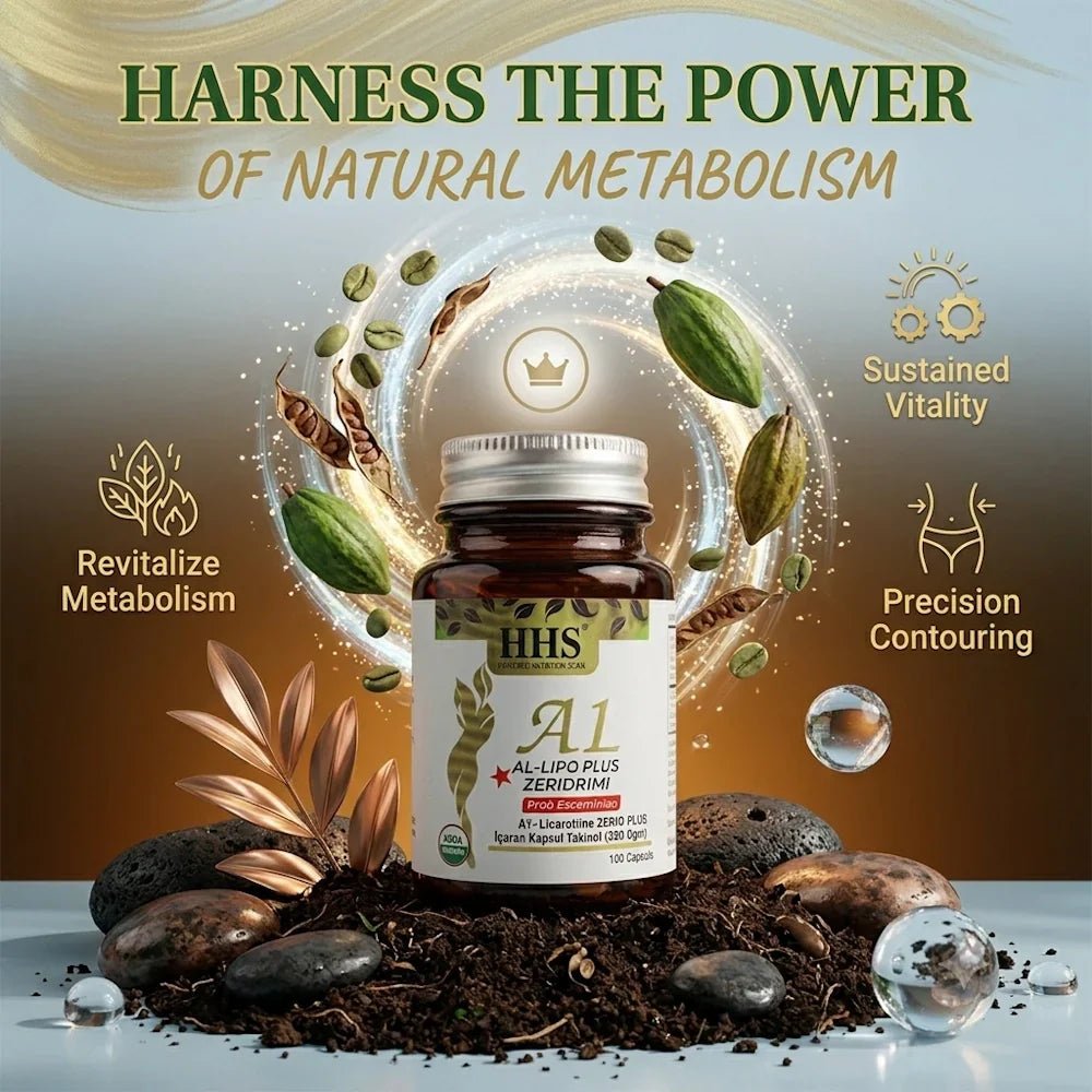 HHS A1 L-Carnitine Lepidium Herbal 30 Capsules for Weight Loss - New Dream