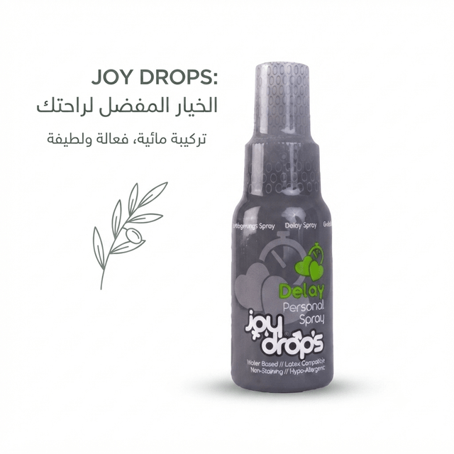 Joy Drops Delay Spray for Men – Fast-Acting Topical Formula - New Dream