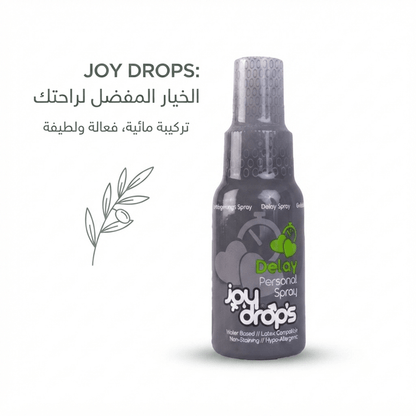 Joy Drops Delay Spray for Men – Fast-Acting Topical Formula - New Dream