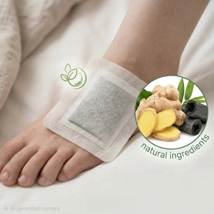 Kinoki Cleanse & Energize Foot Patch - 10 Detox Pads - New Dream