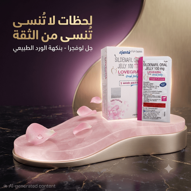 Lovegra Rose Flavor Feminine Gel – Single Packet - New Dream