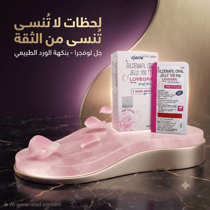 Lovegra Rose Flavor Feminine Gel – Single Packet - New Dream