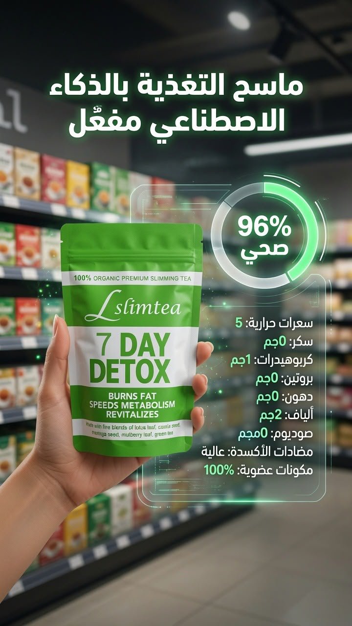 Lslimtea 100% Organic Premium Slimming Tea - 7 Day Detox - New Dream