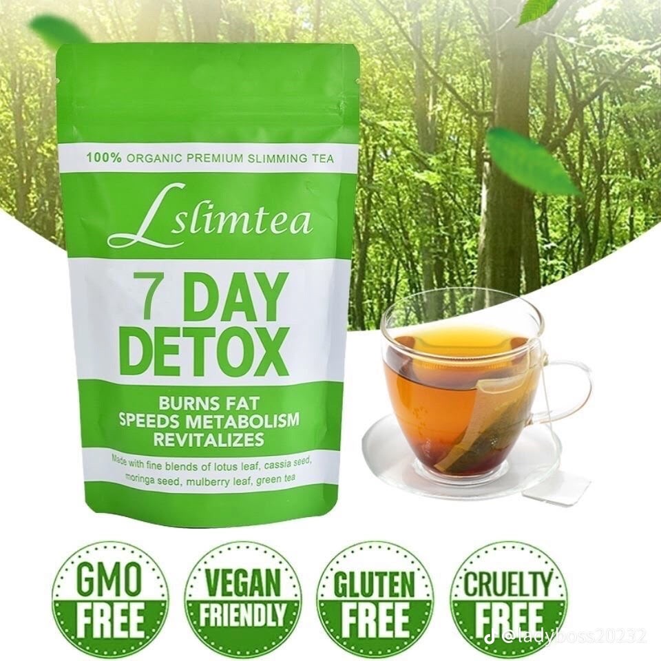 Lslimtea 100% Organic Premium Slimming Tea - 7 Day Detox - New Dream