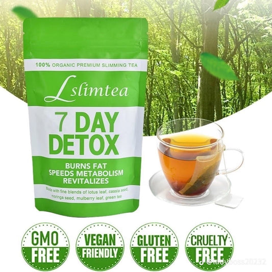 Lslimtea 100% Organic Premium Slimming Tea - 7 Day Detox - New Dream