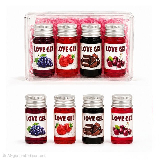 Mini Flavored Gel Set for Couples – Assorted Flavors Travel Pack - New Dream