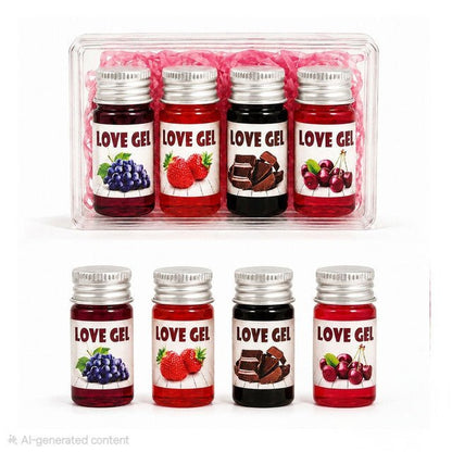Mini Flavored Gel Set for Couples – Assorted Flavors Travel Pack - New Dream