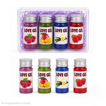 Mini Flavored Gel Set for Couples – Assorted Flavors Travel Pack - New Dream