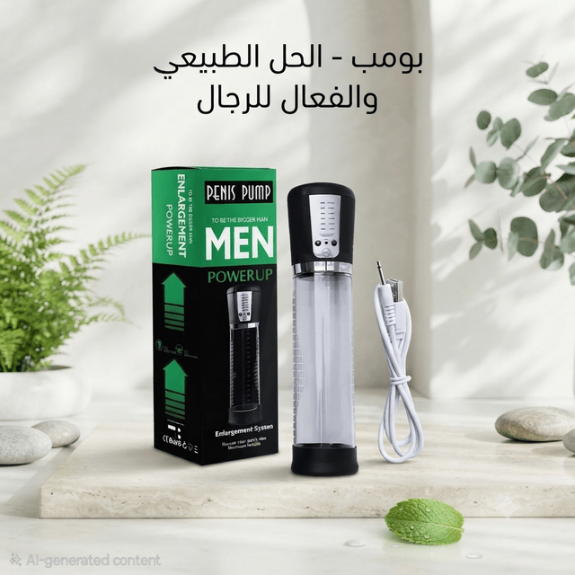Powerup Vacuum Pump Enlargement System – Complete Men's Kit - New Dream