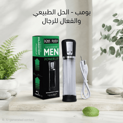 Powerup Vacuum Pump Enlargement System – Complete Men's Kit - New Dream