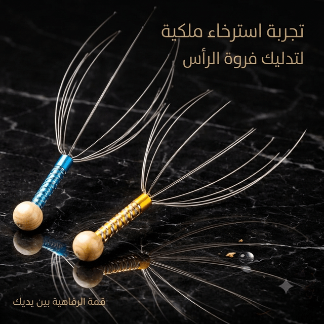 Relaxing Head & Scalp Massager – Stress Relief Tool - New Dream