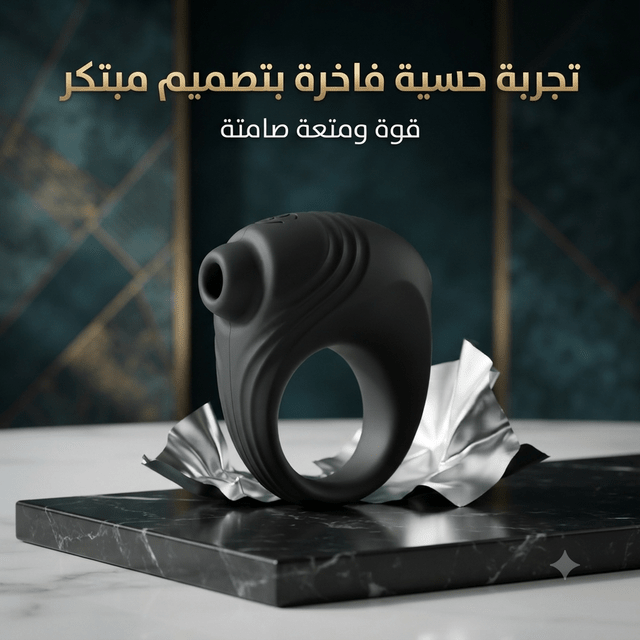 Silicone Cock Ring with Integrated Stimulator - New Dream