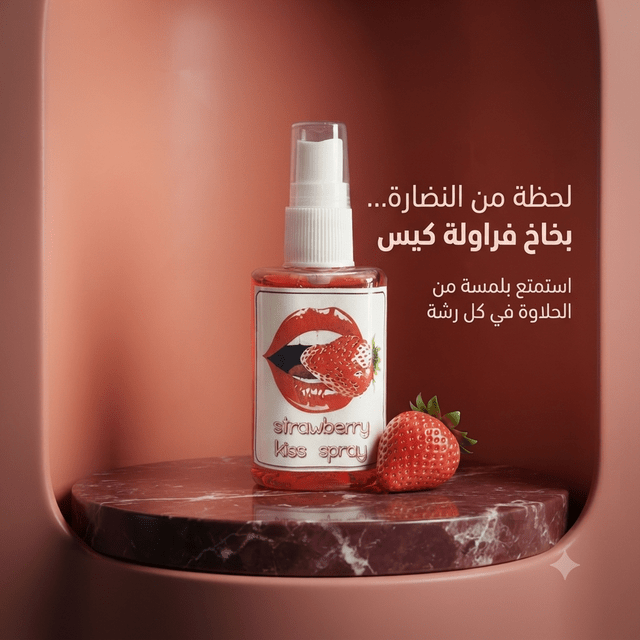 Strawberry Kiss Spray for Couples – Flavored Intimate Spray - New Dream